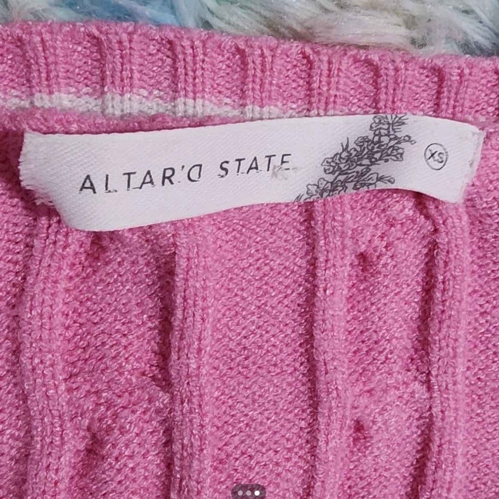 Altar’d State Crop Sweater. SIZE XS. - Picture 3 of 4